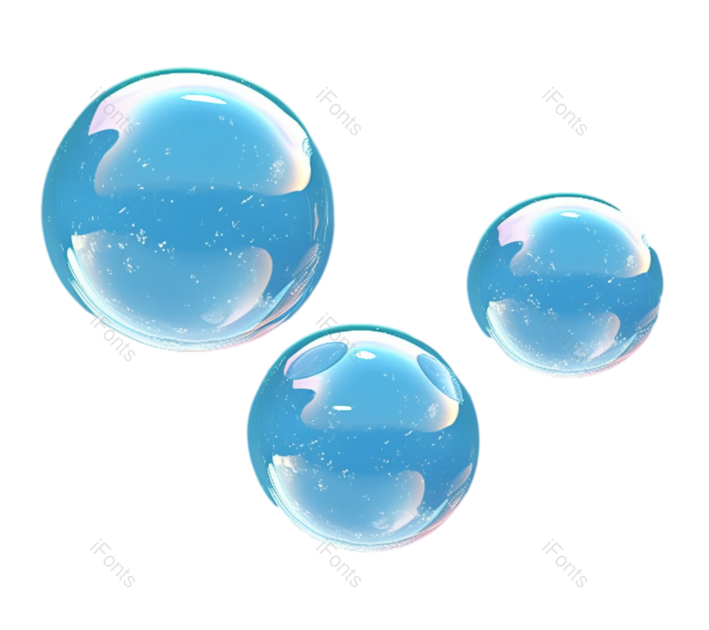 泡沫图片,液体元素,透明PNG,半透明免抠素材